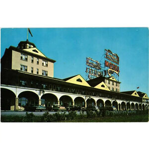 Motel Auberge Du Blvd. Laurier Inc. Quebec Bridge, Canada Telephone Postcard